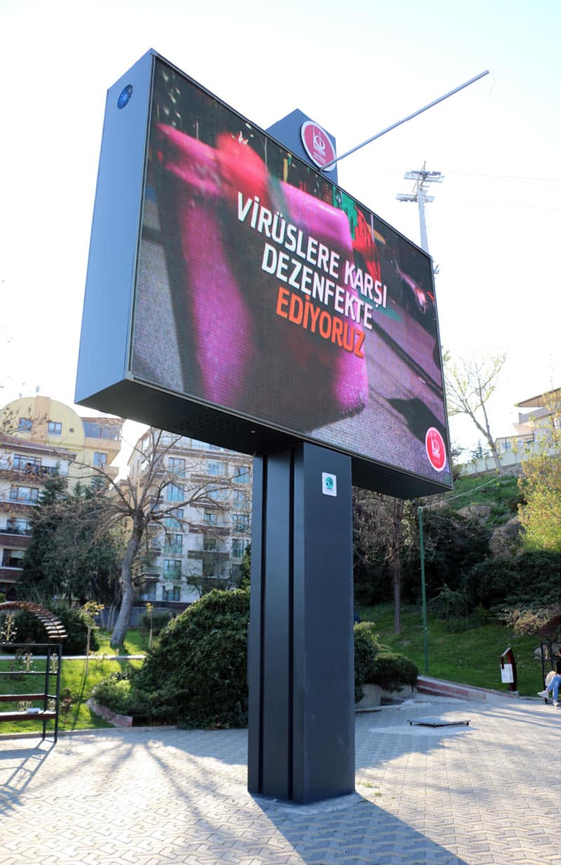Ankara Keçiören Belediyesi Led Ekran Tamir Bakım
